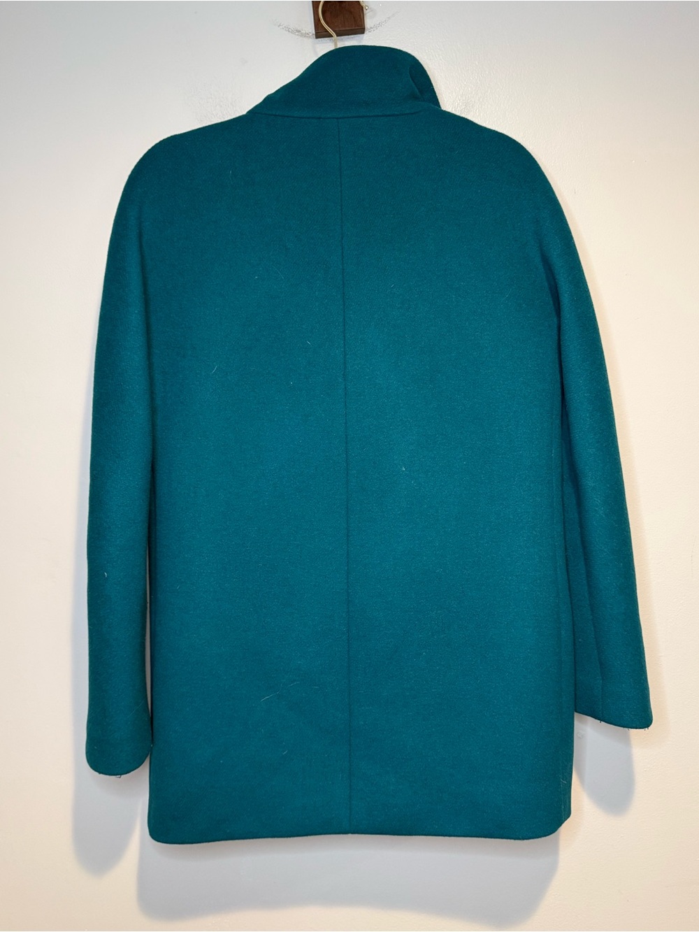 J. Crew City Coat - Emerald Green size 8 - Picture 10 of 13